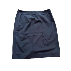 Calvin Klein Classic Black Straight Pencil Skirt Size 6